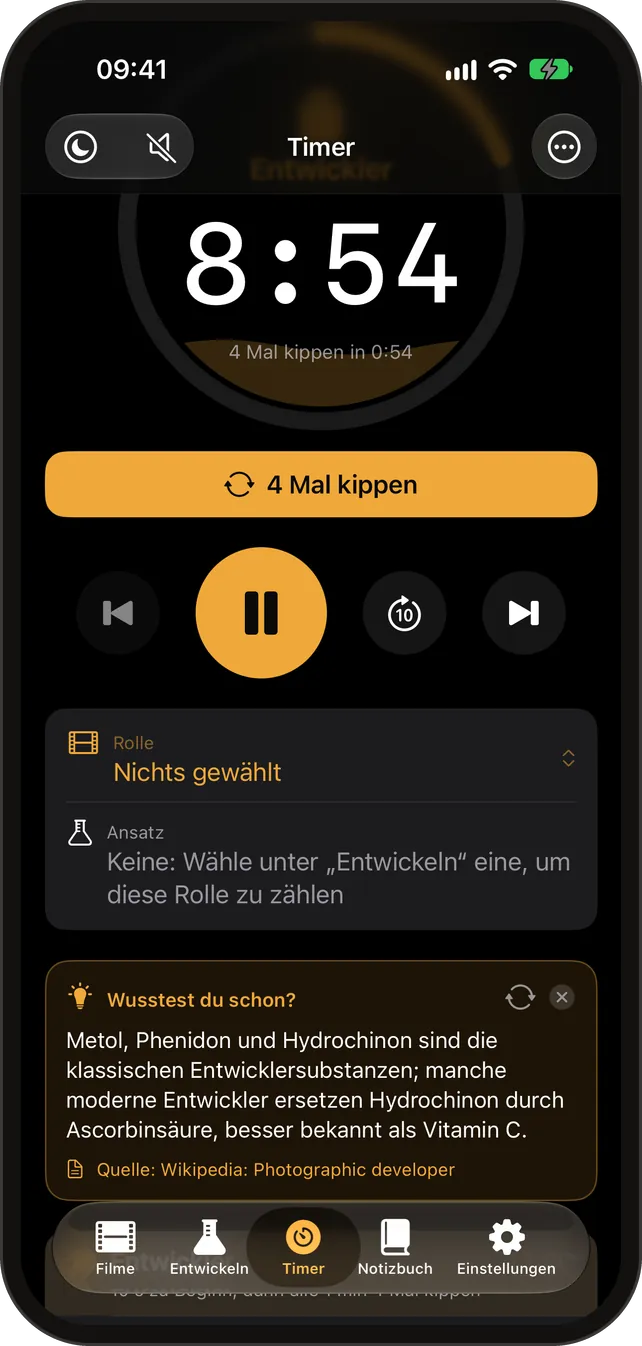 Entwicklungstimer