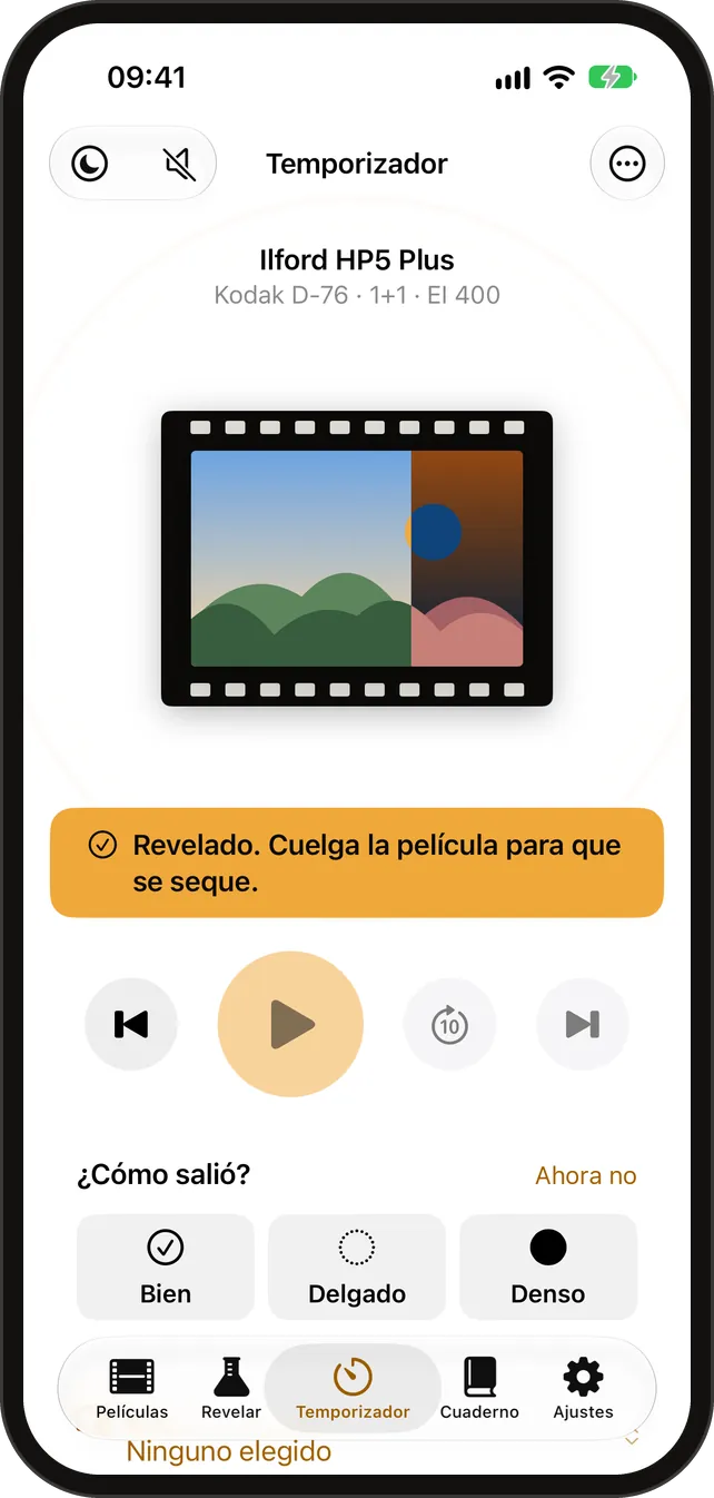 Temporizador de revelado